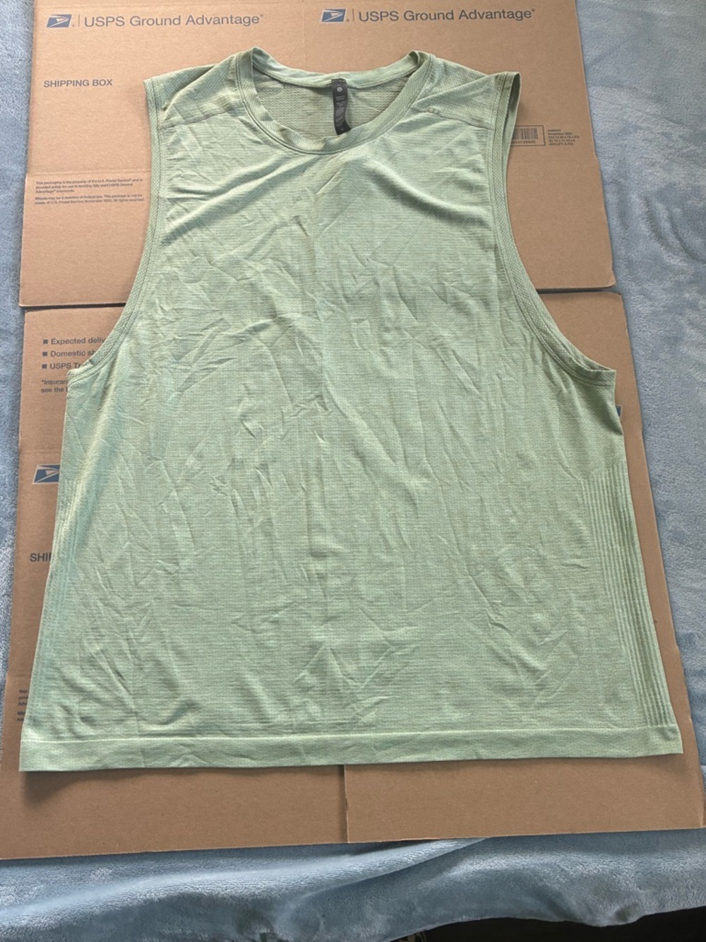 Lululemon Metal Vent Tech Sleeveless 2.0 Size XL Laurel Arctic Green04205